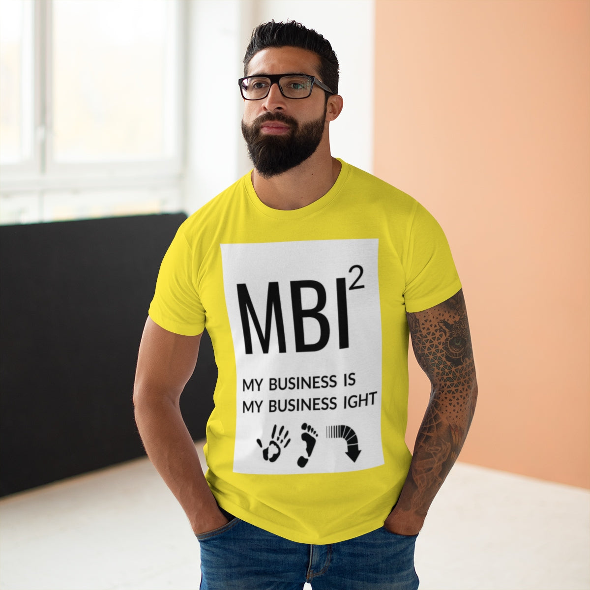 Five Toes Down MBI Single Jersey Men's T-shirt