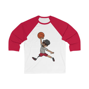 Five Toes Down Henry Im Up Unisex 3/4 Sleeve Baseball Tee