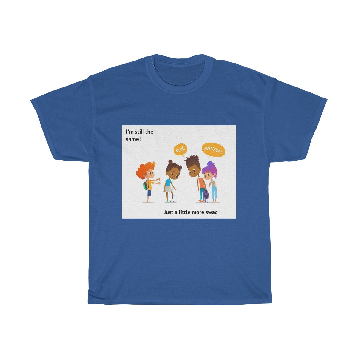 Five Toes Down Still Me Unisex Tee Front/Back