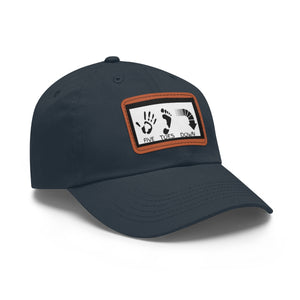 Five Toes Down Logo Hat with Leather Patch