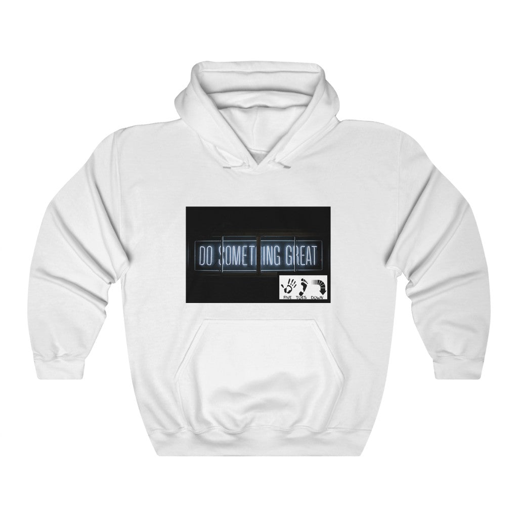 Five Toes Down Something Great Unisex Heavy Blend Hooded Sweatshirt