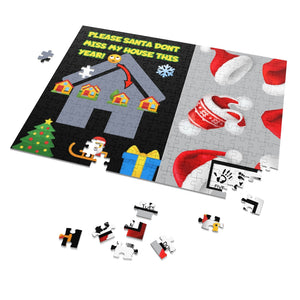 Five Toes Down Please Santa 252 Piece Puzzle