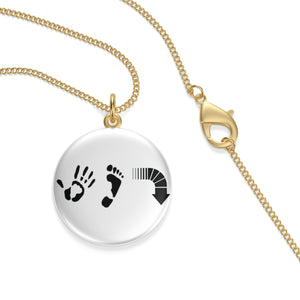 Five Toes Down Single Loop Necklace