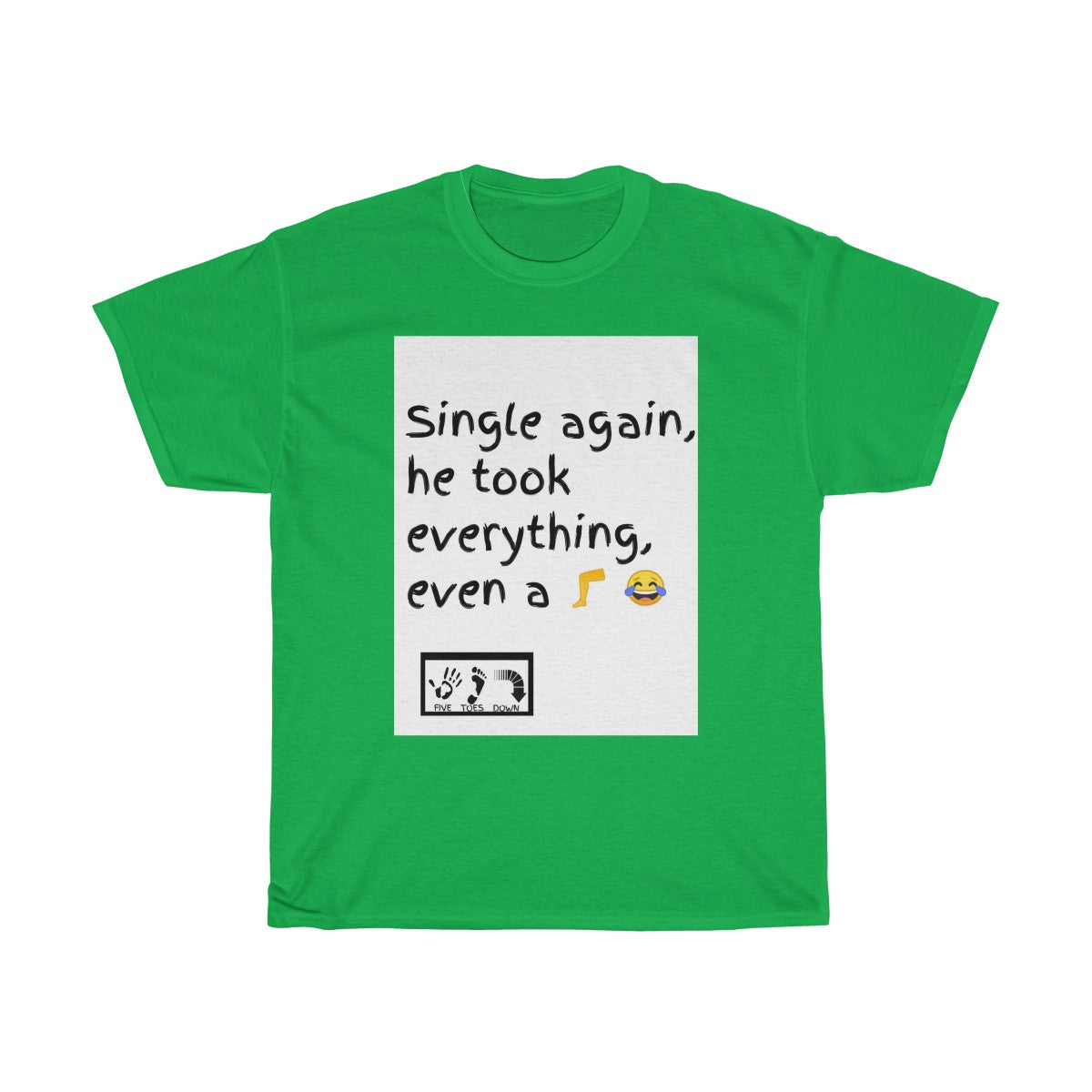Five Toes Down He Took Unisex Tee