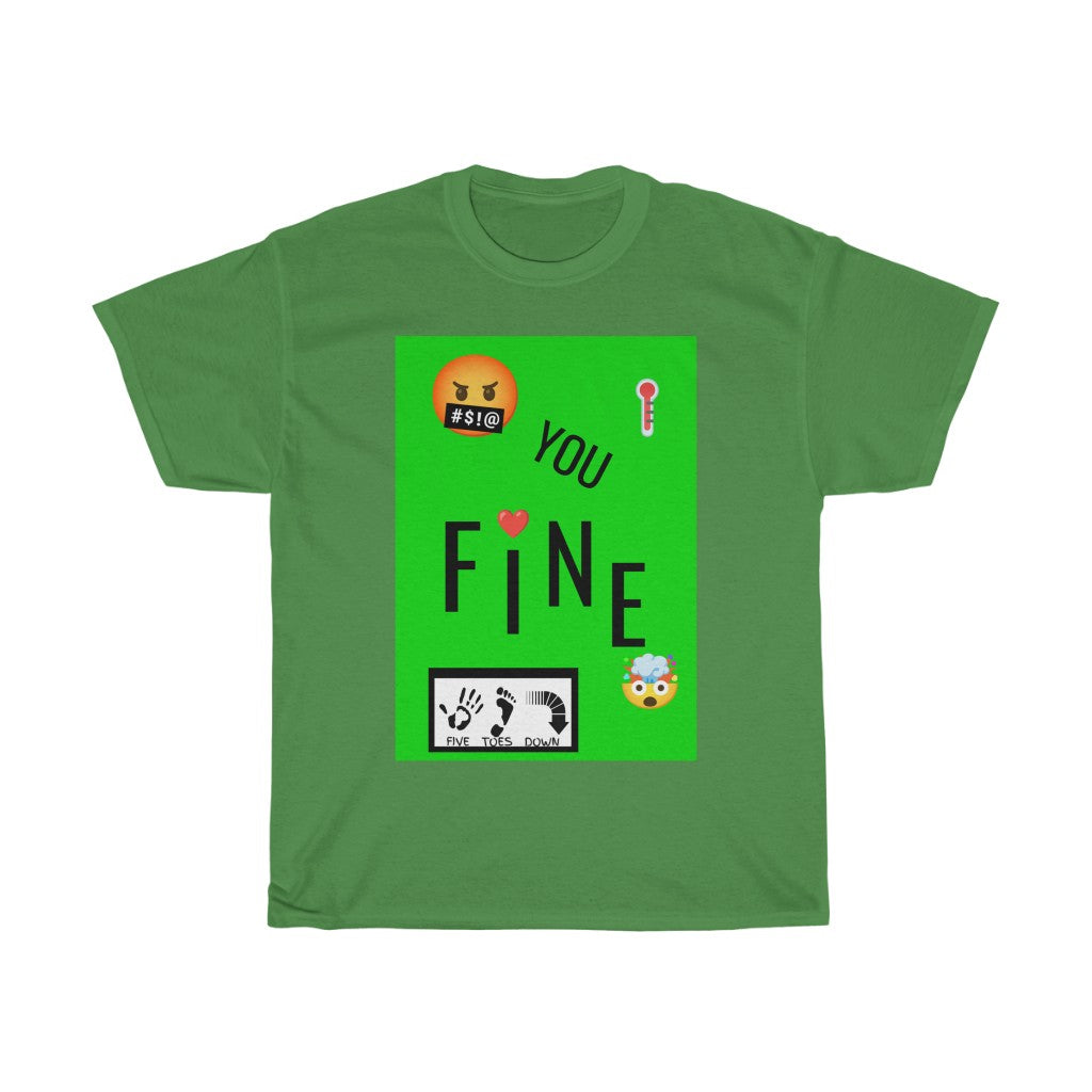 Five Toes Down You Fine Unisex Tee