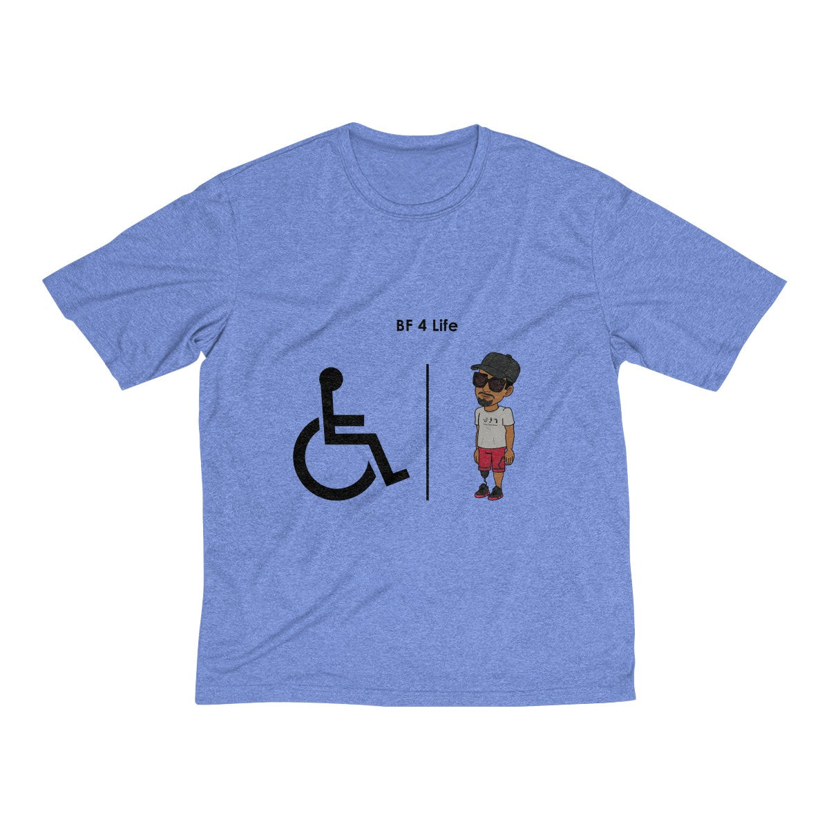 Five Toes Down Best Friend Dri-Fit Tee