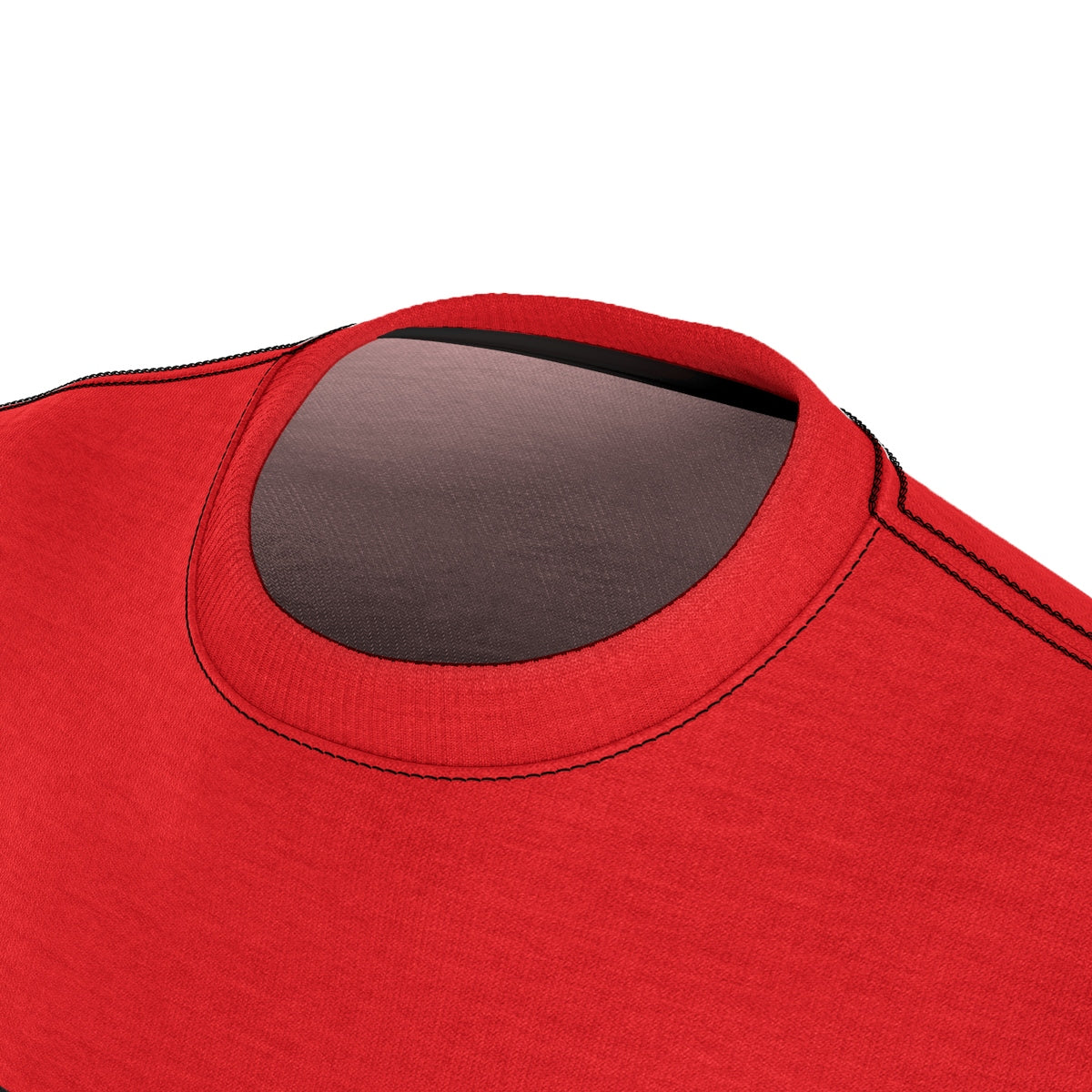 Five Toes Down Logo Red Unisex Cut & Sew Tee