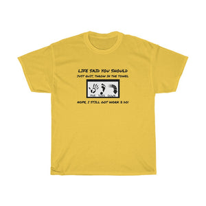 Five Toes Down Quit Already Unisex Tee