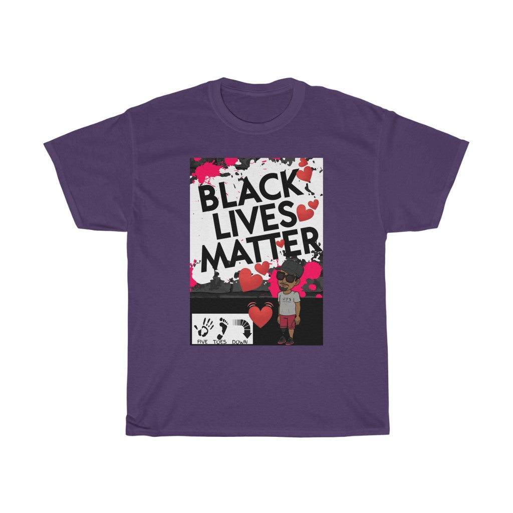 Five Toes Down BLM Unisex Tee