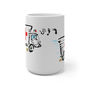 Five Toes Down Emergency Color Changing Mug