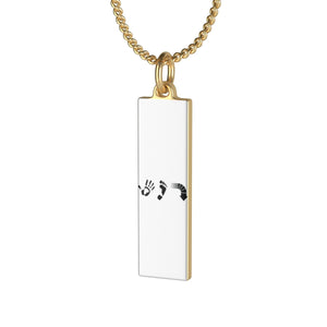 Five Toes Down Single Loop Necklace