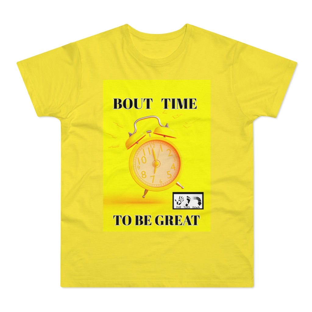 Five Toes Down Bout Time Jersey Men's T-shirt