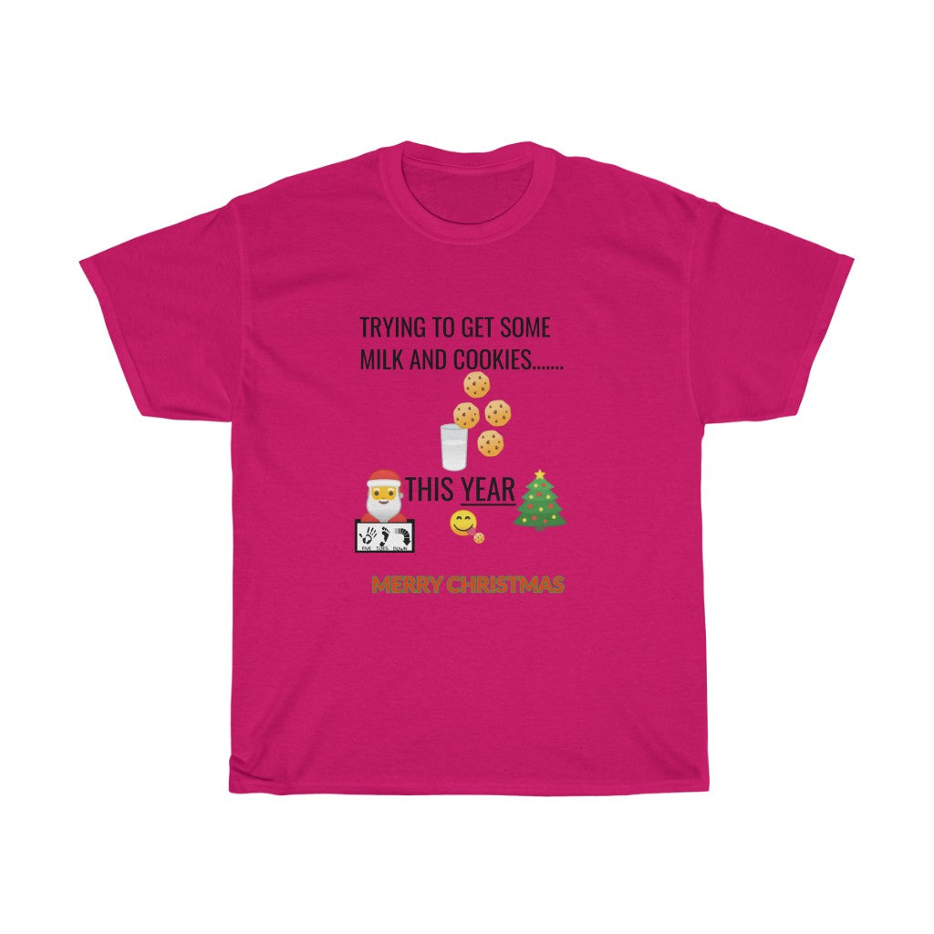 Five Toes Down Milk/Cookies Unisex Tee