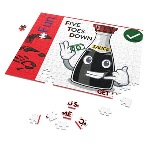 Five Toes Down Sauce 252 Piece Puzzle