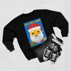 Five Toes Down Santa Unisex Sweatshirt