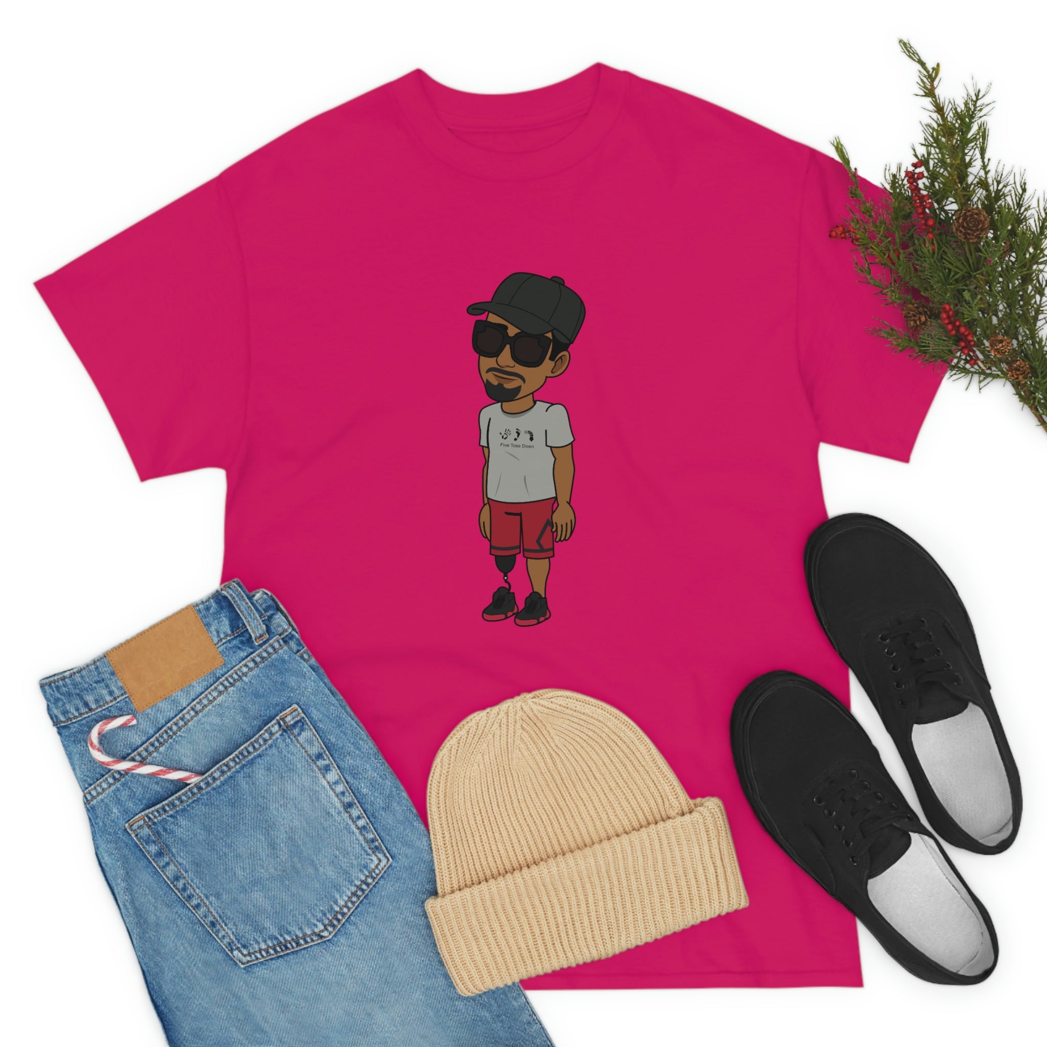 Five Toes Down Henry Unisex Tee