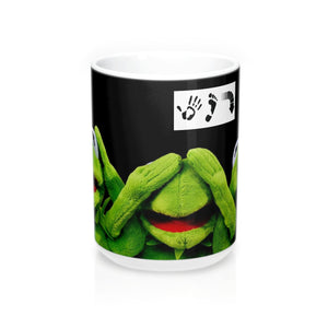 Five Toes Down Kermit Mugs