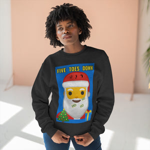 Five Toes Down Santa Unisex Sweatshirt