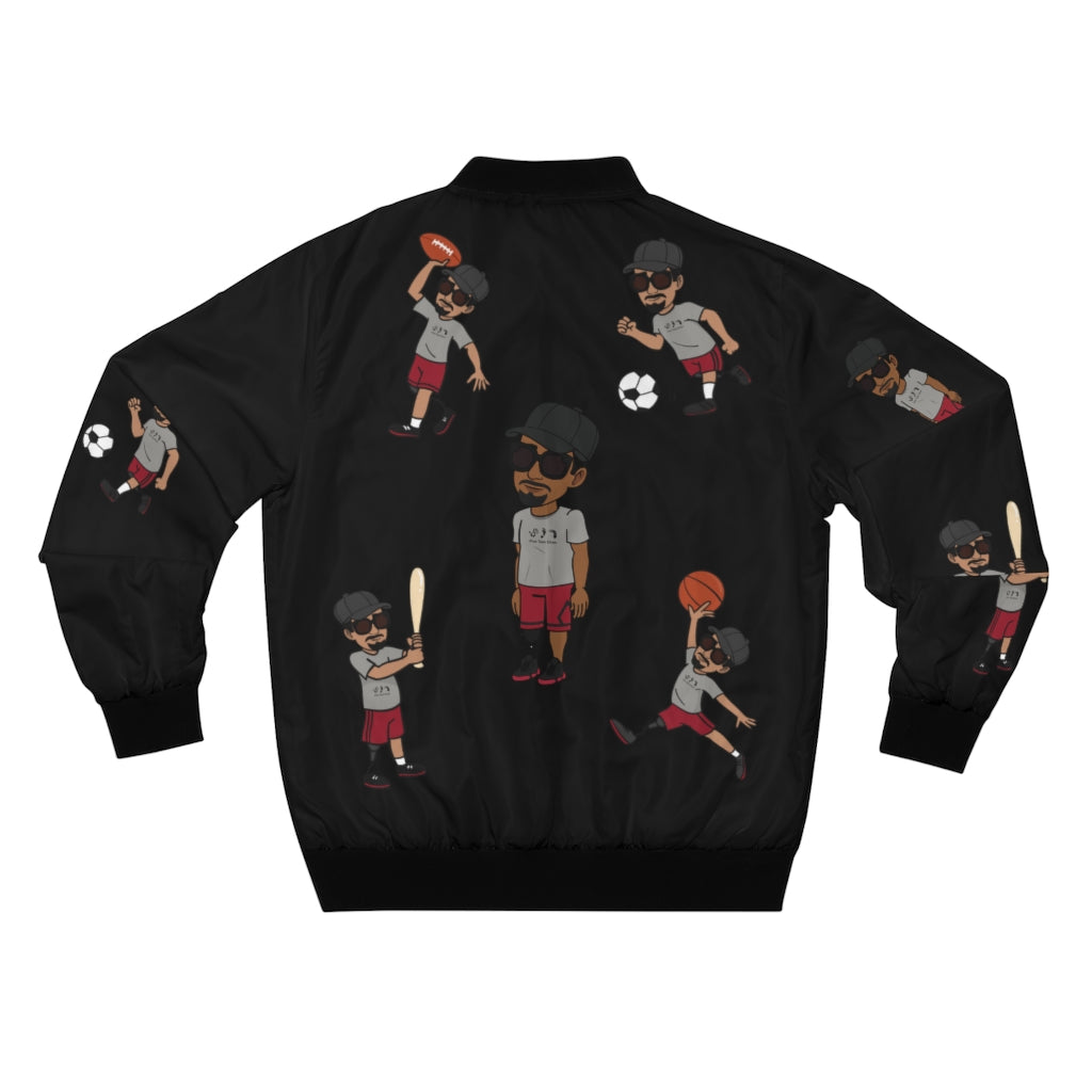 Five Toes Down Sports Men's Bomber Jacket