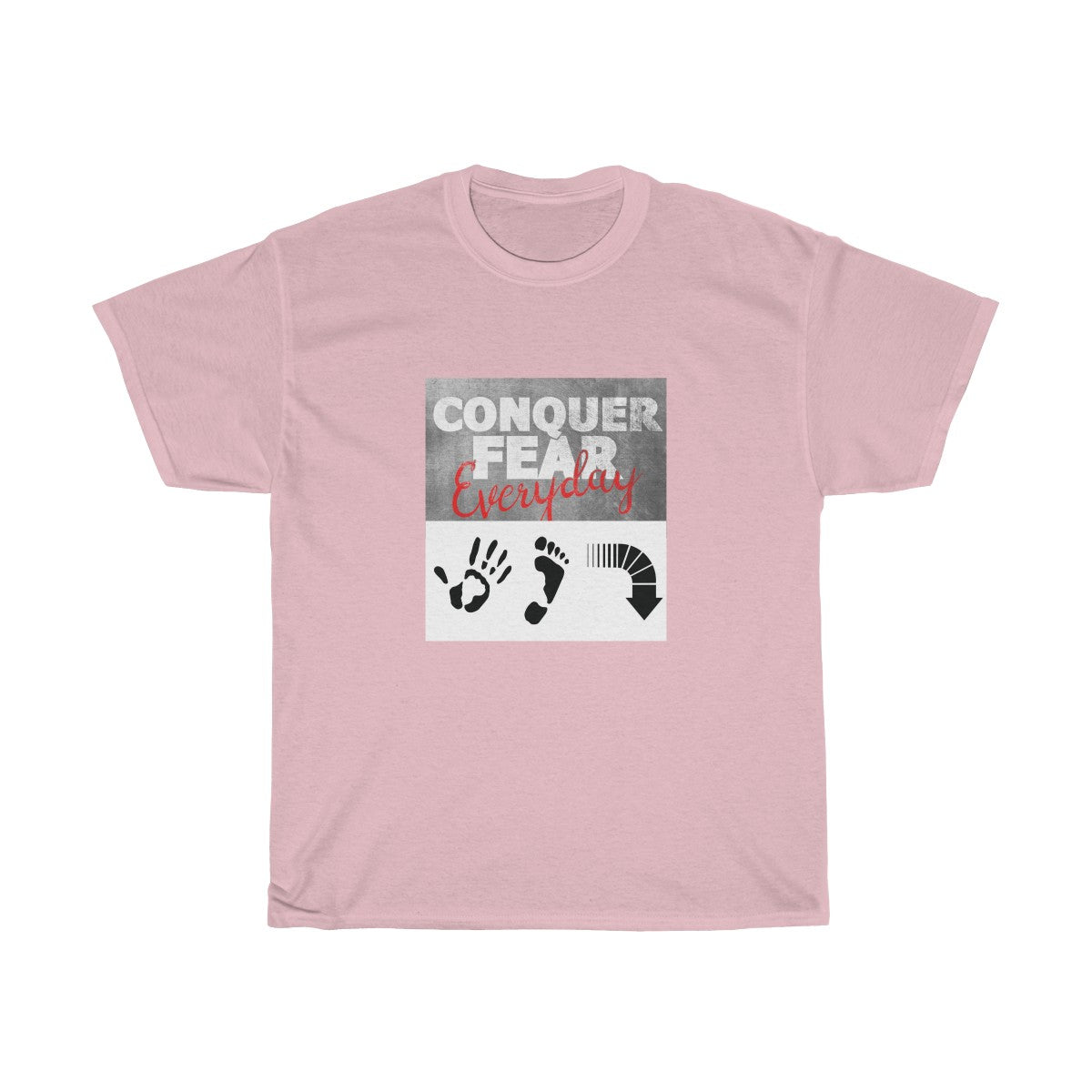 Five Toes Down Conquer Fear Unisex Tee