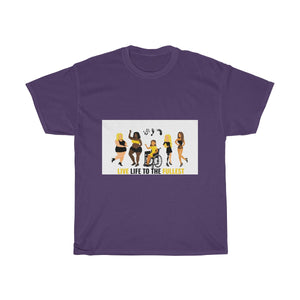 Five Toes Down Live Life Unisex Tee