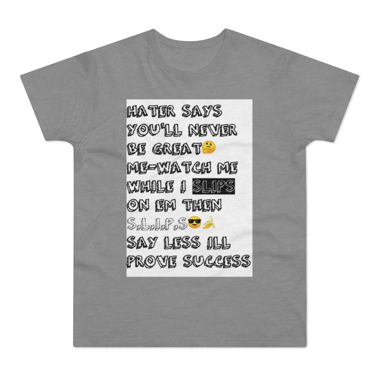 Five Toes Down Single Jersey Men's T-shirt Hater Says