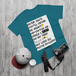 Five Toes Down Single Jersey Men's T-shirt Hater Says