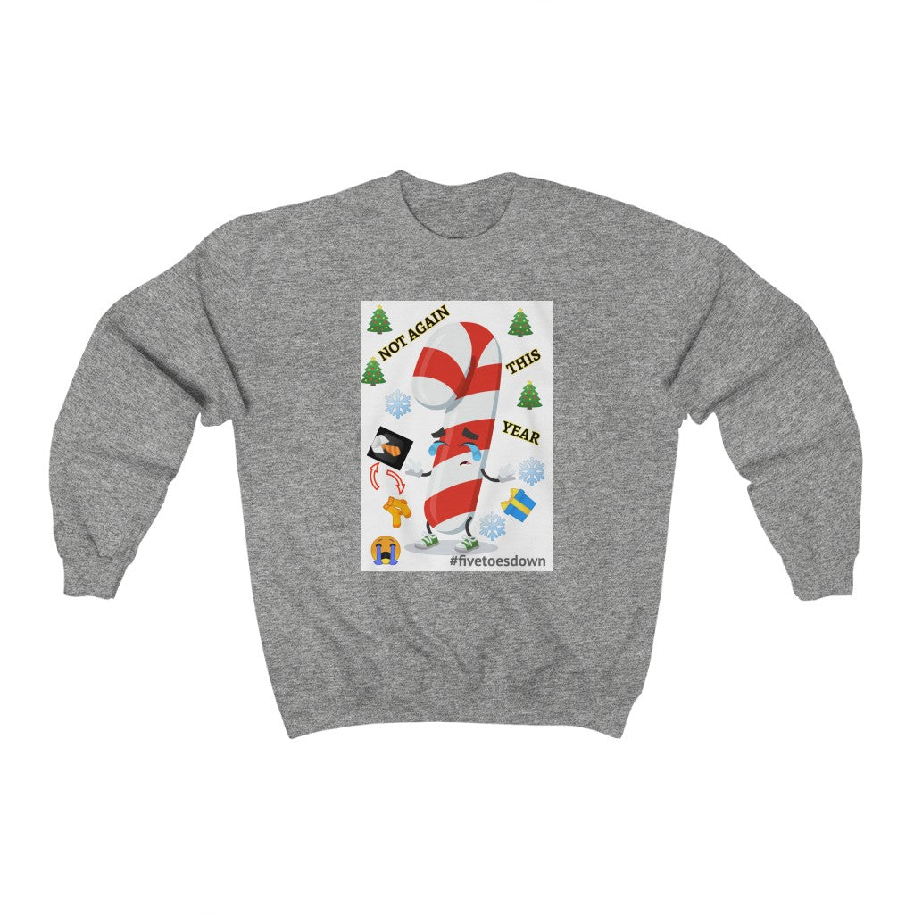 Five Toes Down Bad Gift Unisex Heavy Blend Sweatshirt