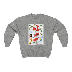 Five Toes Down Bad Gift Unisex Heavy Blend Sweatshirt