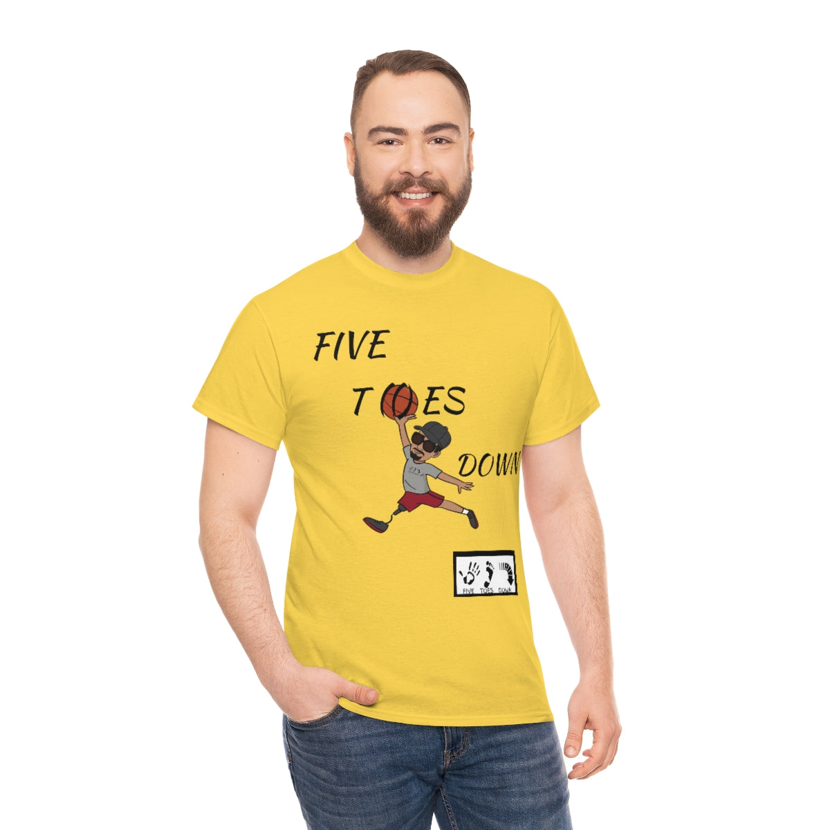 Five Toes Down Take Flight Unisex Tee
