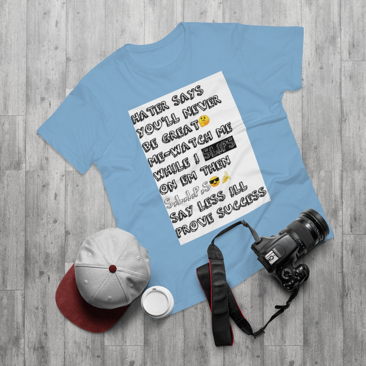 Five Toes Down Single Jersey Men's T-shirt Hater Says