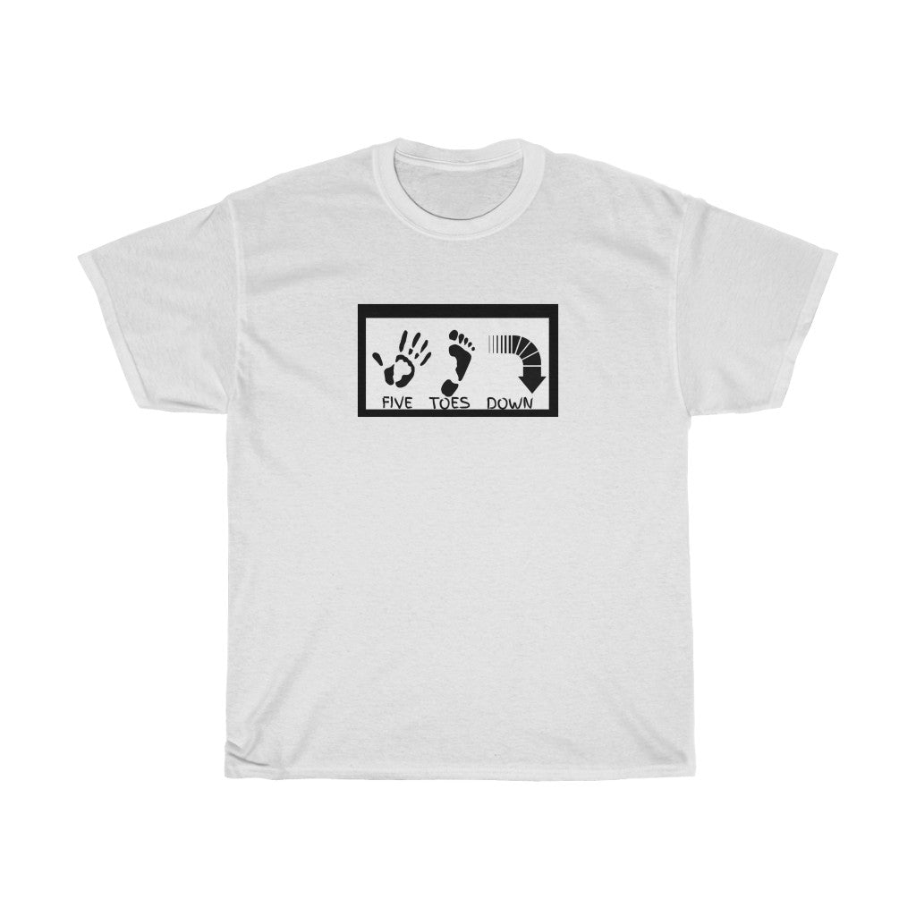 Five Toes Down Logo Unisex Tee