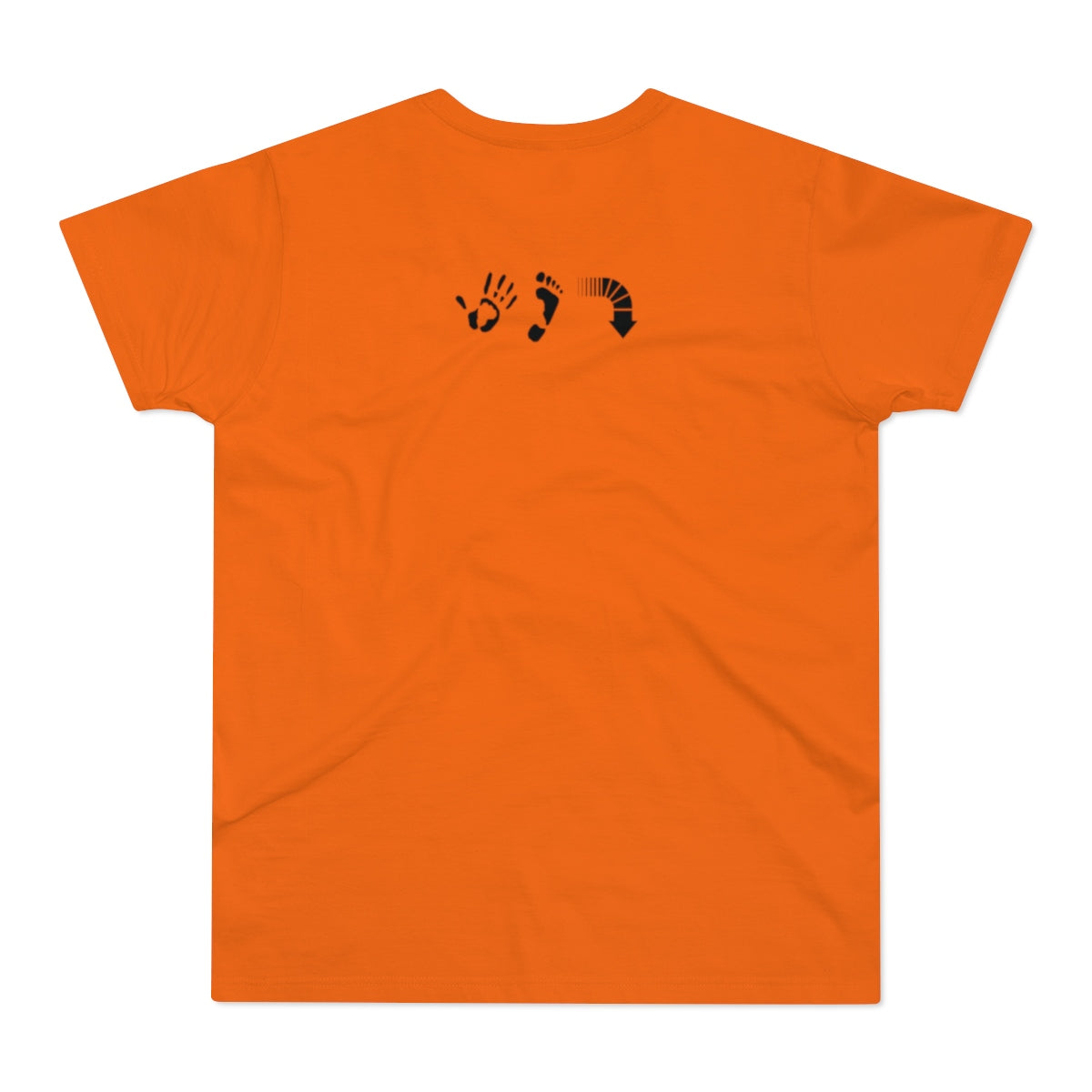 Five Toes Down Single Jersey Men's T-shirt Hater Says