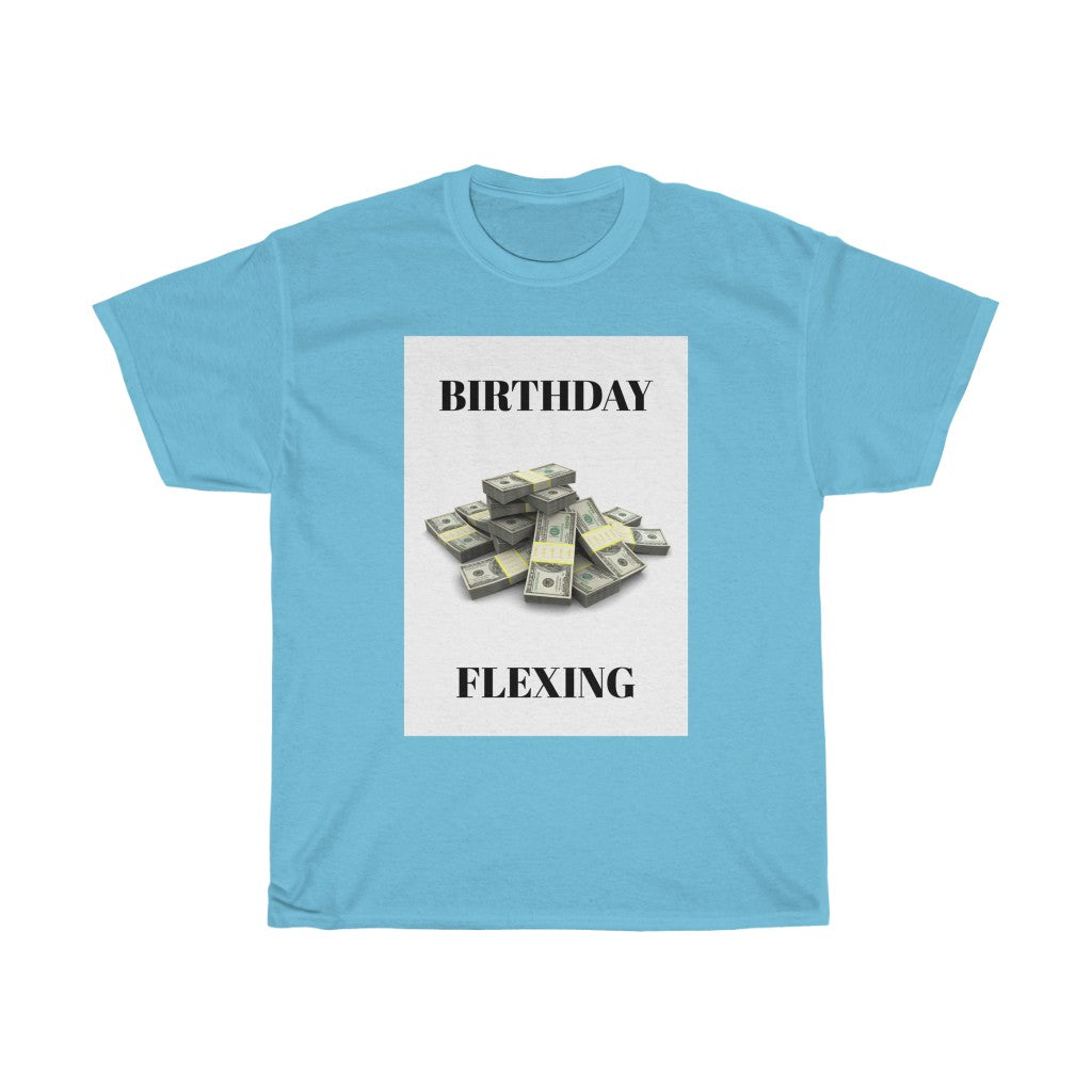 Five Toes Down Flexing Birthday Tee