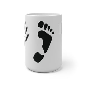 Five Toes Down Color Changing Mug