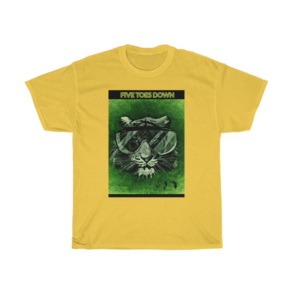 Five Toes Down Tiger Unisex Tee