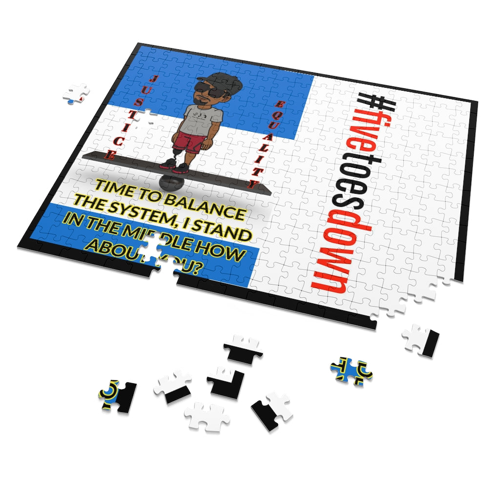 Five Toes Down Stand 252 Piece Puzzle