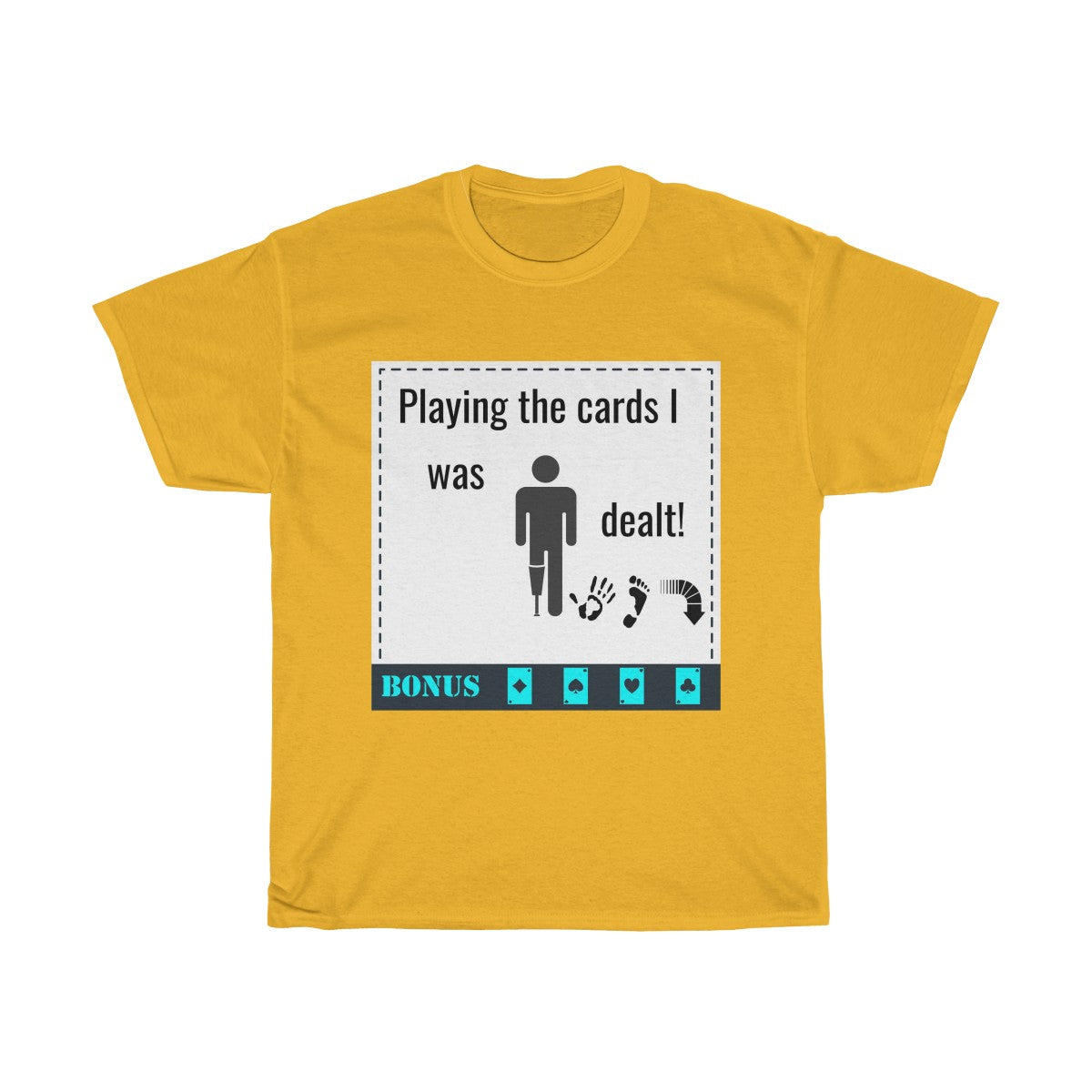 Five Toes Down Play Cards Dealt Unisex Tee