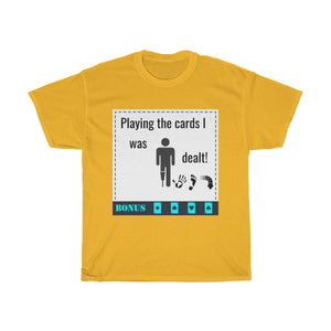 Five Toes Down Play Cards Dealt Unisex Tee