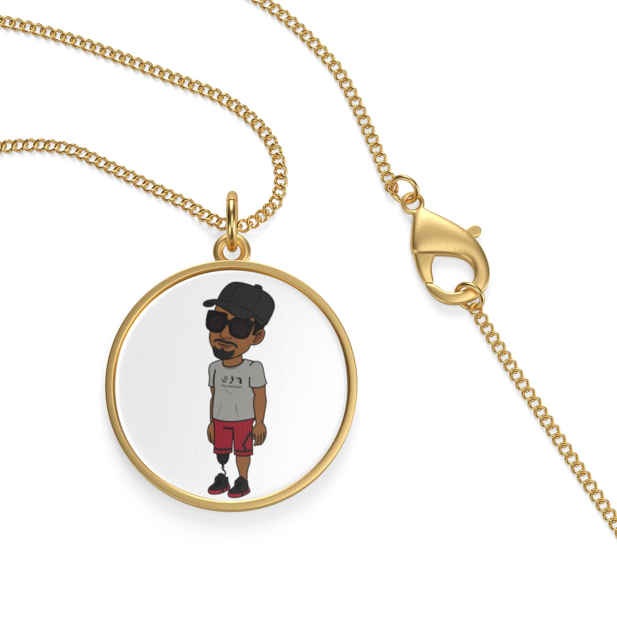 Five Toes Down Henry Single Loop Necklace
