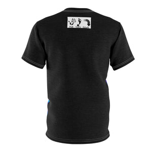 Five Toes Down Neon Ocean Unisex Cut & Sew Tee