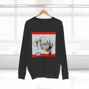 Five Toes Down Merry Christmas Unisex Sweatshirt/Red