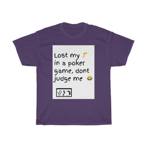Five Toes Down Poker Game Unisex Tee