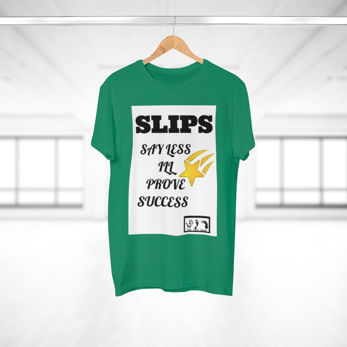 Five Toes Down Single Jersey Men's T-shirt SLIPS