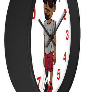Five Toes Down Henry Wall Clock