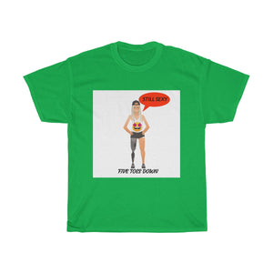 Five Toes Down Female Still Sexy Unisex Tee