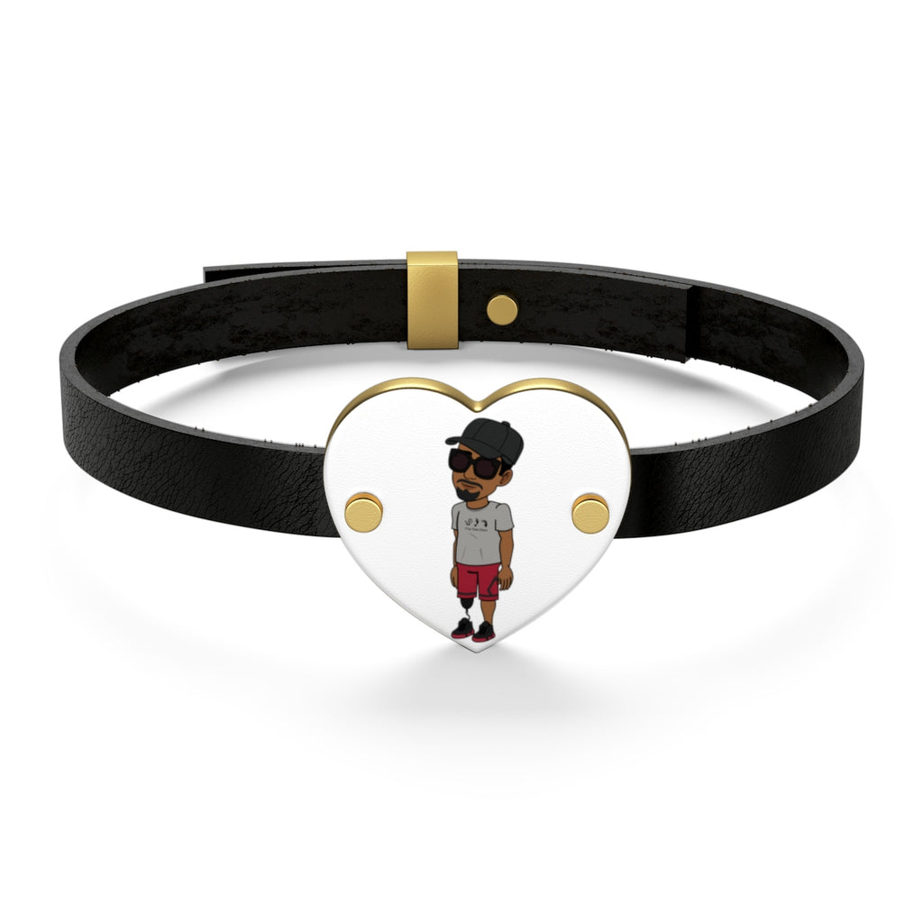 Five Toes Down Leather Bracelet
