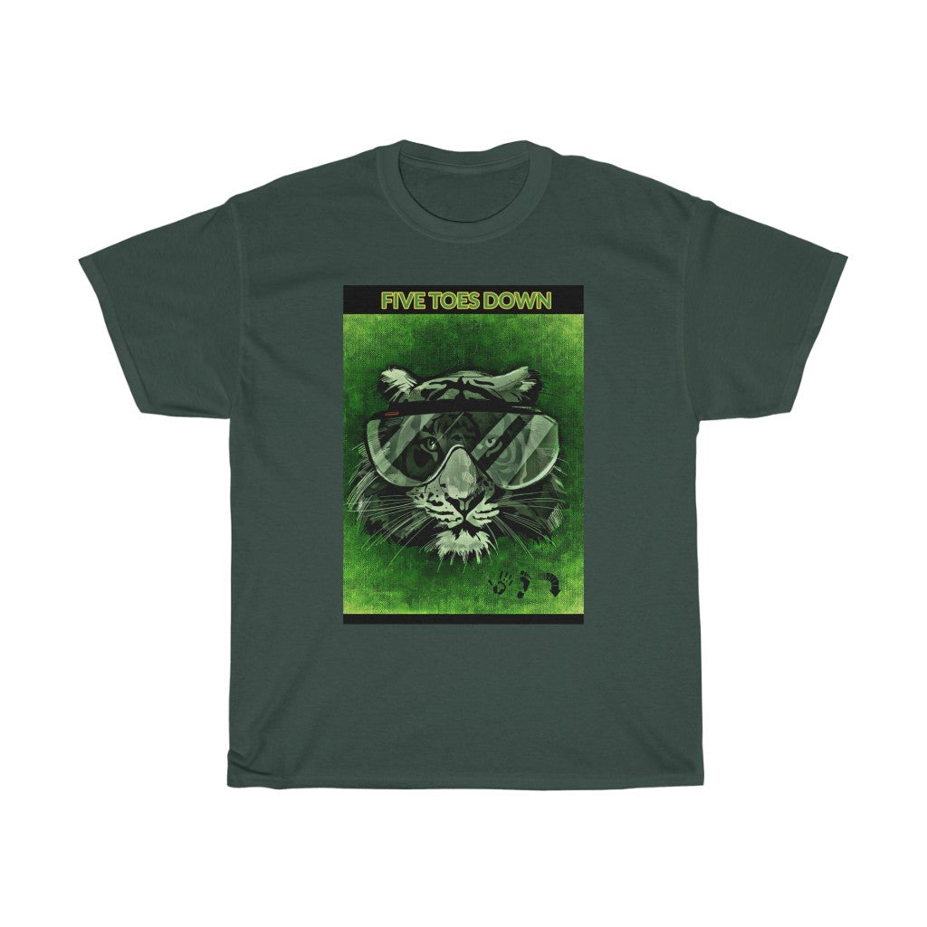 Five Toes Down Tiger Unisex Tee