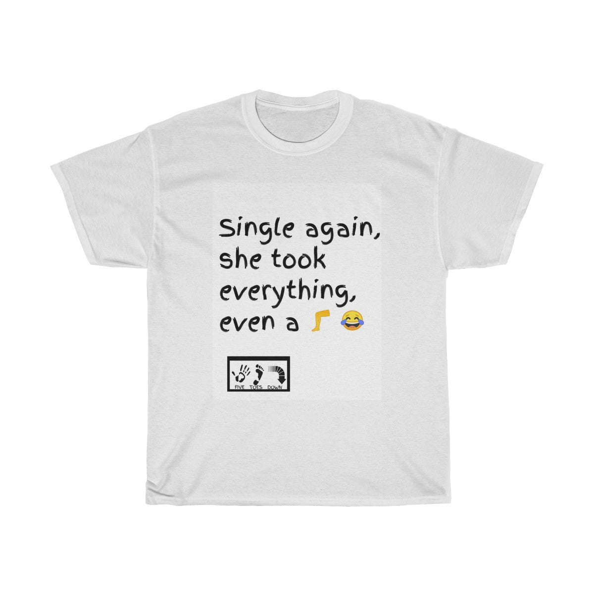 Five Toes Down She Took Unisex Tee