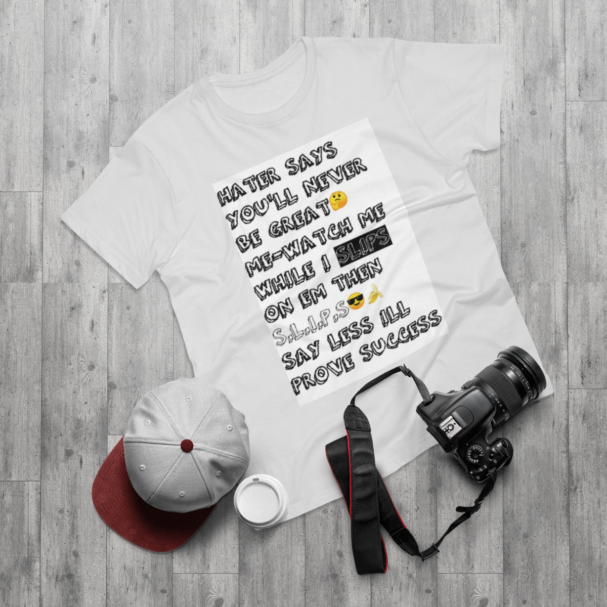 Five Toes Down Single Jersey Men's T-shirt Hater Says